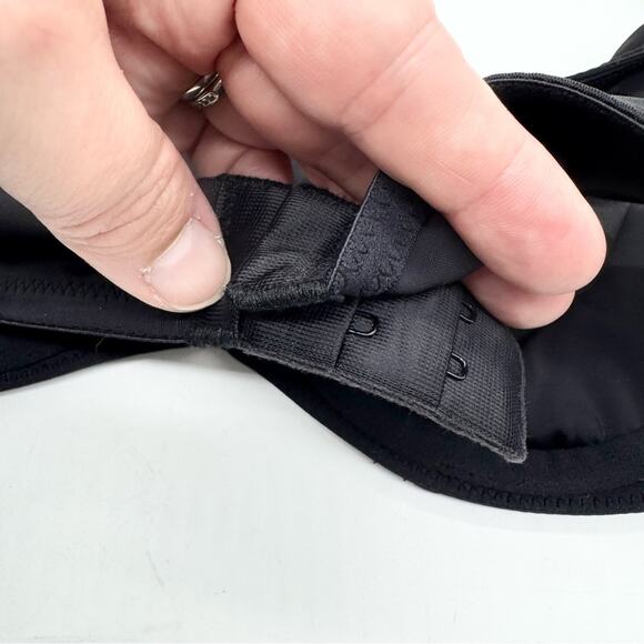 NWT Lascana Multi Way Strap T-Shirt Bra Black Size 36B Minimalist Lightweight - Picture 7 of 12